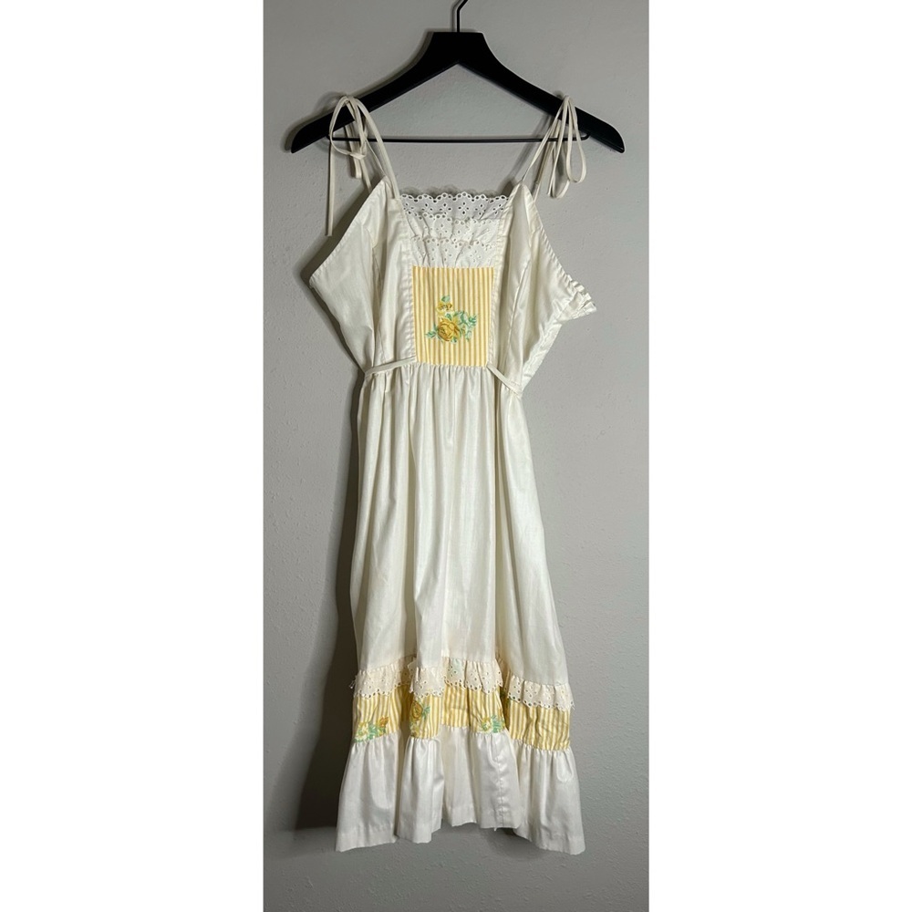 Young Edwardian by Arpeja Vintage 70s Cottagecore Dress